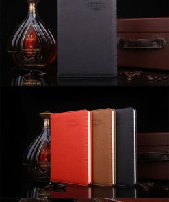 Sổ dán bìa da mẫu 06