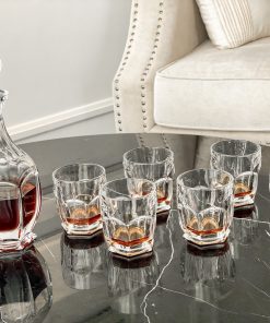 Bộ ly rượu pha lê mẫu 04